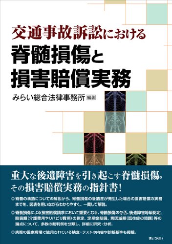 交通事故訴訟における脊髄損傷と損害賠償実務